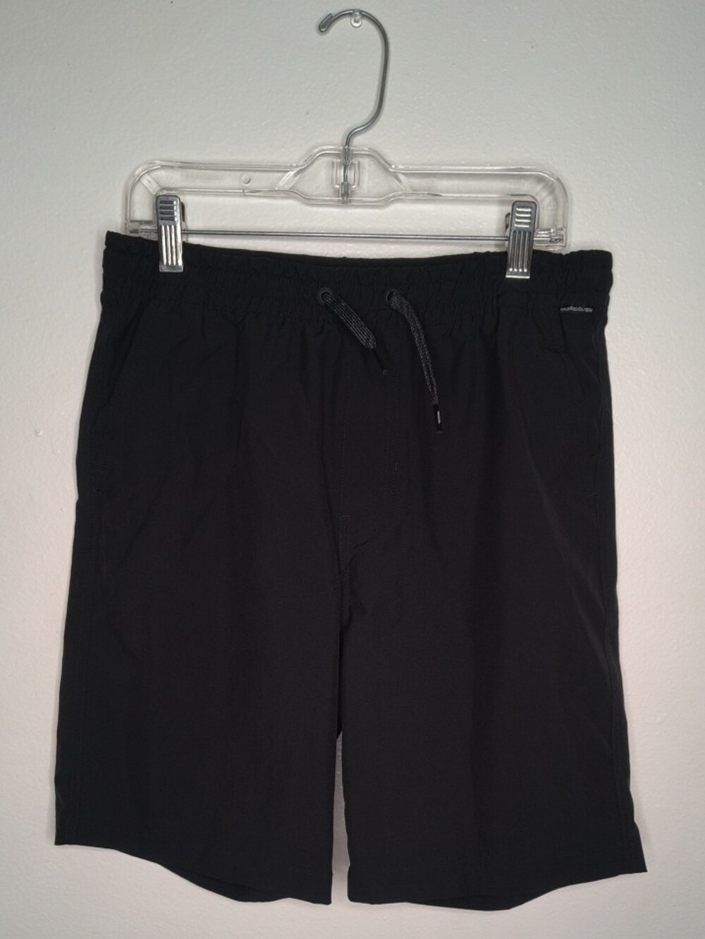 Quiksilver Black Elastic Waist Swim Shorts - Picture 2 of 14